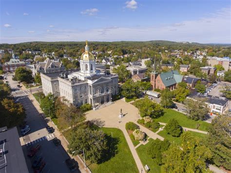 New Hampshire State House Concord Nh Estados Unidos Imagen De