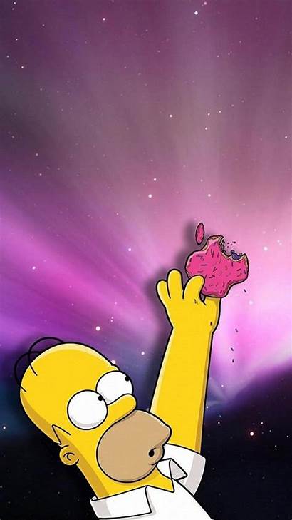 Simpsons Iphone Background Wallpapers Cartoon Aesthtic Homer
