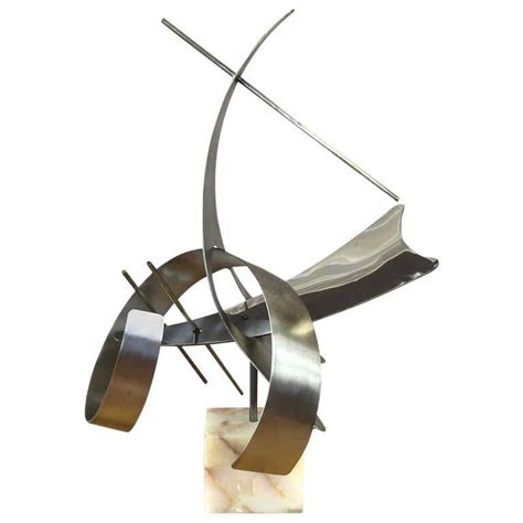 Monumental Abstract Steel Sculpture By Curtis Jeré Steel Sculpture