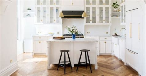 50 Modern Herringbone Pattern To Give Unique Elements To Your Kitchen