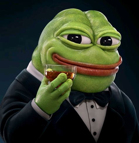 Classy 3d Pepe Cheers Pepe The Frog