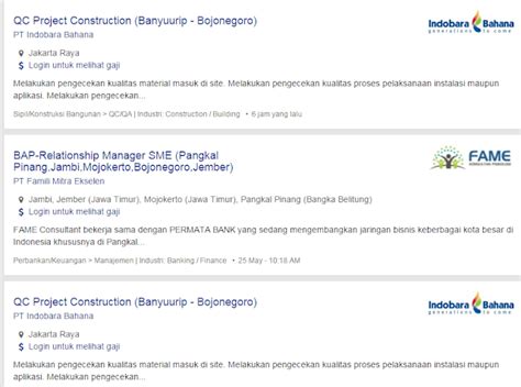 Temukan beragam lowongan kerja smp di yogyakarta dengan mengunjungi lokerjogja.id. Hari Ini - Info Lowongan Kerja Bojonegoro Terbaru Agustus ...