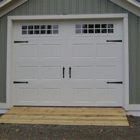 Sectional Overhead Doors Storage Sheds Garages Shed Cedar Rock