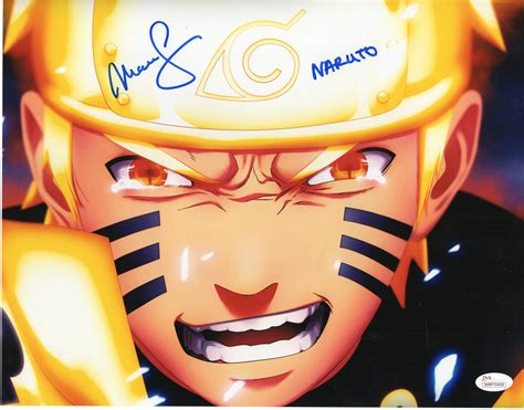 Maile Flanagan Signed X Photo Autograph Naruto JSA COA H Naruto Naruto Uzumaki Naruto