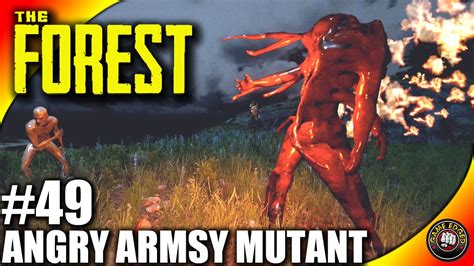 The Forest Gameplay Angry Armsy Mutant Traps Base Build Lets