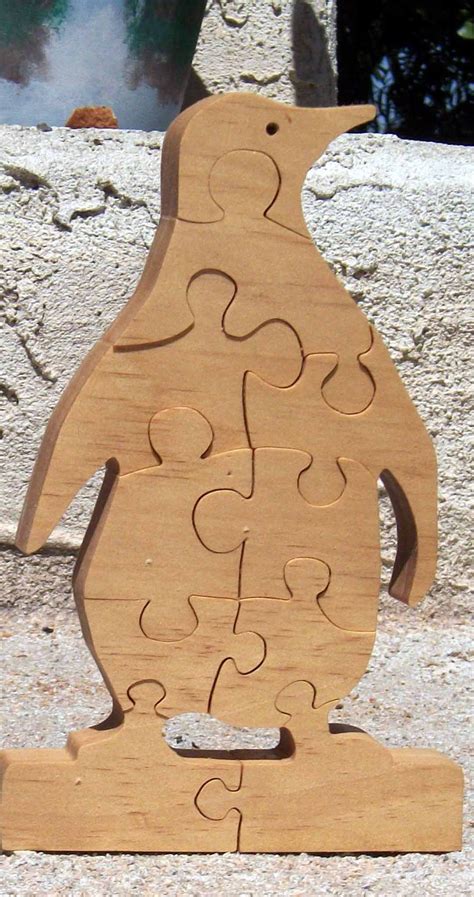 Penguin Scroll Saw Pattern Penguin Puzzle Scroll Saw Portraits