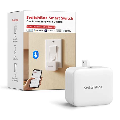 Switchbot Smart Switch Button Pusher Fingerbot For Automatic Light