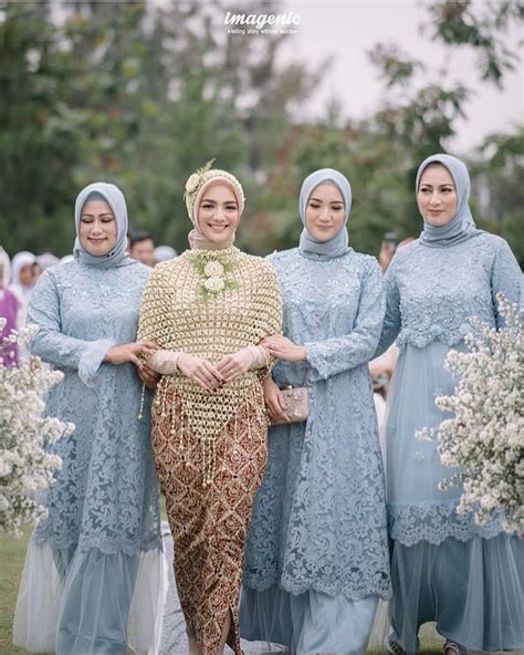Dress Gaun Bridesmaids Hijab On Instagram Inspired Citraciki Photo