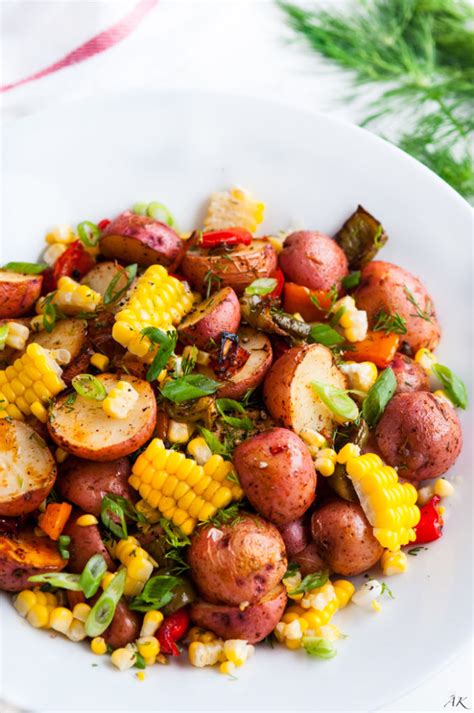 See more ideas about recipes, potato dishes, potatoes. Southwest Roasted Potato Salad - Aberdeen's Kitchen