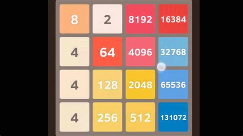 The Highest Score and Tile in 2048 - YouTube