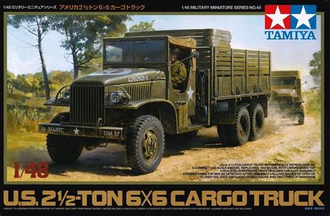 Tamiya 148 Us 25 Ton 6x6 Cargo Truck Plastic Model Kit Mark Twain