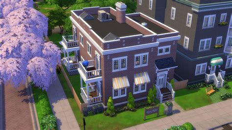 The Sims 4 Apartment Building By Jordan90 On Deviantart