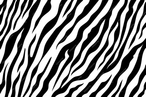 Free Vector Zebra Print Background