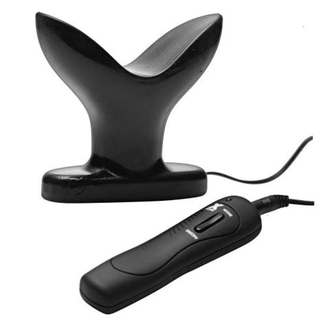 Master Series 10x Ass Anchor Vibrating Anal Plug Black Sex Toys