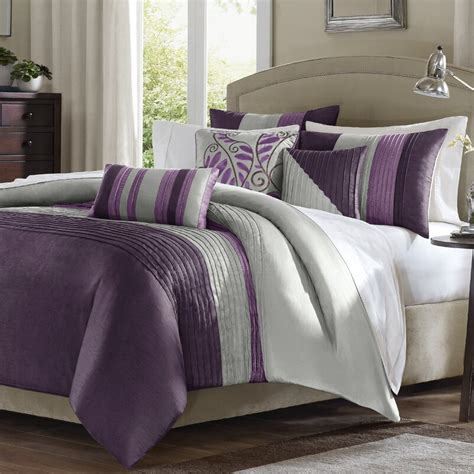 Madison Park Amherst 6 Piece Reversible Duvet Cover Set And Reviews Wayfair