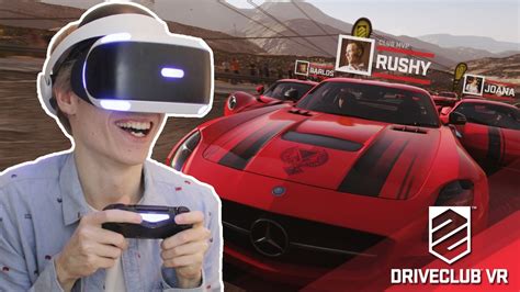 Worst Psvr Racing Game Ever Driveclub Vr Playstation Vr Gameplay