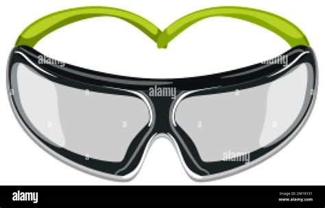 Eye Safety Glasses Cartoon Vector Illustration Stock Vector Image And Art Alamy