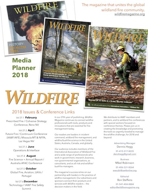 Wildfire Media Planner 2018 Cover Web International Association Of