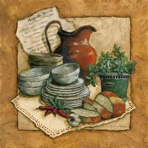 Bodegones y frutales son opciones atractivas que motivan a utilizar verduras y hortalizas a la par que embellece las cocinas con aire rural y campestre. Varieté de Láminas para Decoupage: Variadas y románticas ...