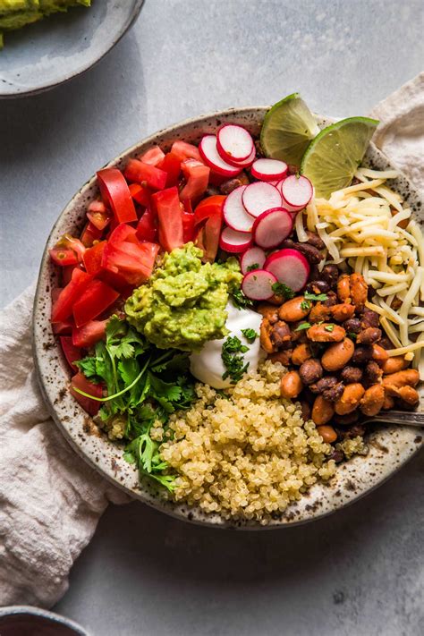 Quinoa Taco Bowls Platings Pairings