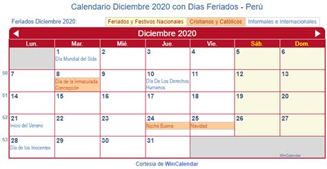 Calendario Diciembre 2020 Para Imprimir Gratis 2020 C