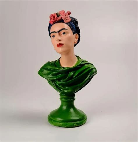 Woman Bustbust Sculpture Decorative Frida Busttdesign Etsy