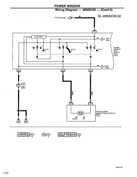 A wiring diagram is a visual representation of components and wires related to an electrical connection. | Repair Guides | Electrical System (1996) | Power Window | AutoZone.com