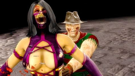 Mortal Kombat 9 All Fatalities X Rays On Mileena Inverted Costume