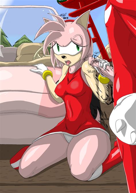 Rule 34 Amy Rose Anthro Bluefoxlover Color Echidna Female Fur Furry