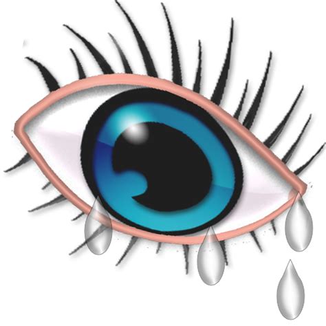 Teary Eyes Clipart For Kids