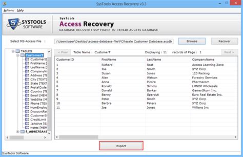 Accdb Viewer Tool Open Access Database Files 2016 13