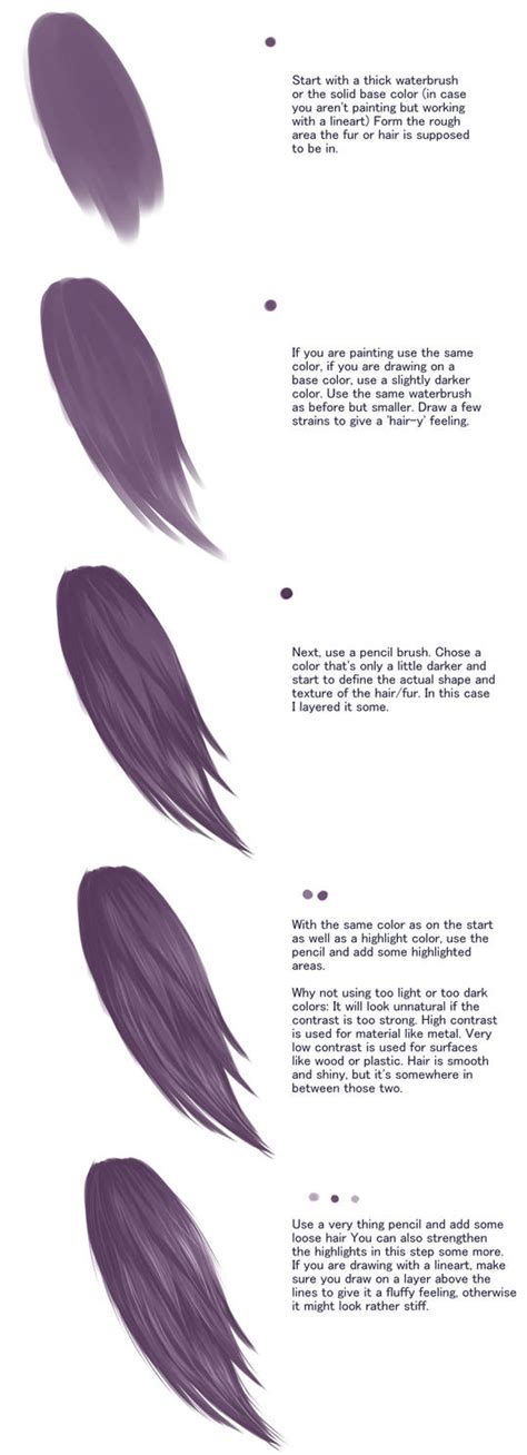 Step By Step Hair By Deamond 89 On Deviantart