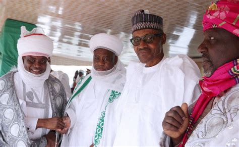 Buhari Celebrates With Sultan Of Sokoto Alh Muhammadu Sa Ad Abubakar Iii Encomium Magazine