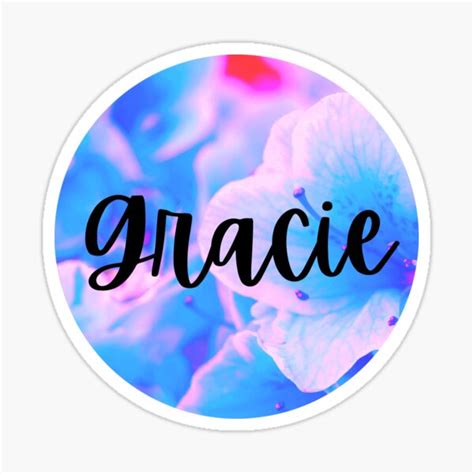 Gracie Stickers Redbubble