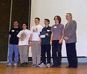 1998 UMD Programming Contest Pictures Award Presentation