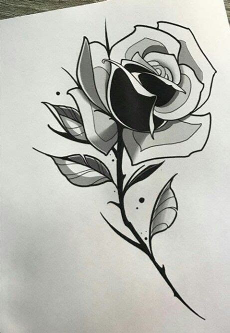 Pin By Tony Nucklez On Black Rose Tattoo Ideas Traditional Rose
