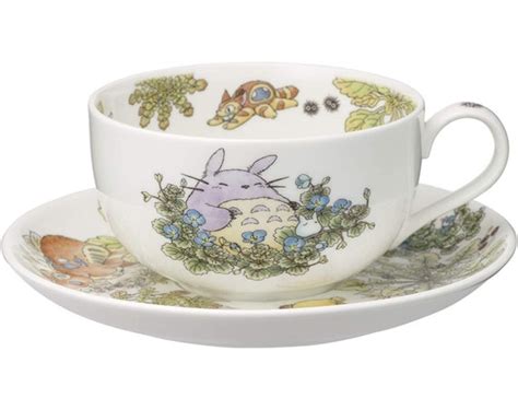Original Ghibli Totoro Tea Cup Set Japanese Bone China Etsy France