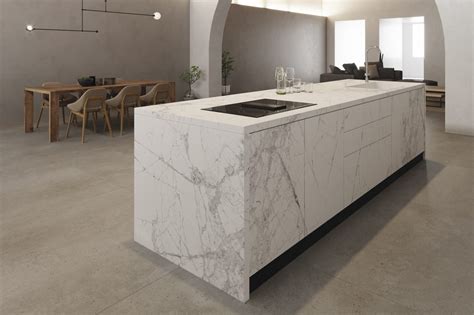 Inalco Syros Kitchen Custom Countertop Tailor Made Applications