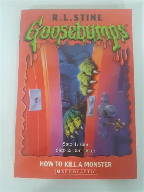 Goosebumps Ser How To Kill A Monster By R L Stine 1996 Trade Paperback 417 Picclick