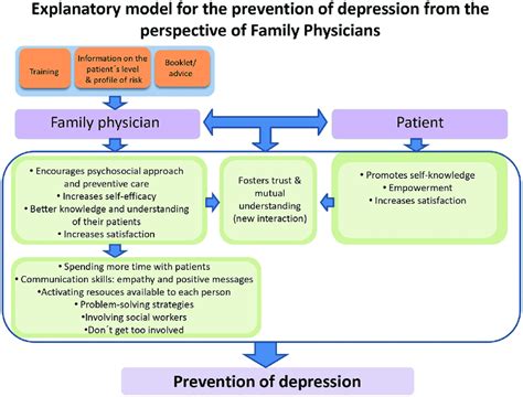 Explanatory Model For The Prevention Of Depression In Primary Care From Download Scientific