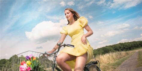 Vous n hésiterez plus jamais à faire du vélo en jupe Bike ride How