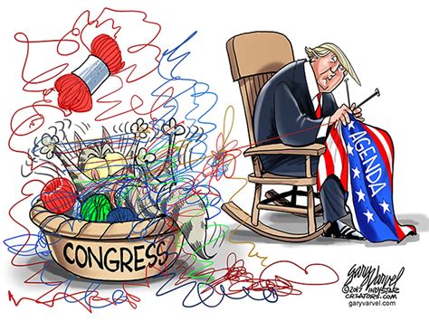 Gary Varvel Trumps Presidency Illustrated