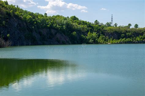 Lake At Abandoned Quarry Stock Photo Image Of Artificial 93517772