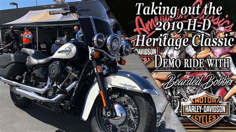 2019 Harley Davidson Heritage Classic 107ci Demo Day Youtube
