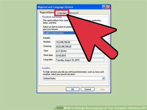 Now, click change from allow access to location on this device and use the toggle to disable location. How to Change the Language of Your Computer (Windows XP ...