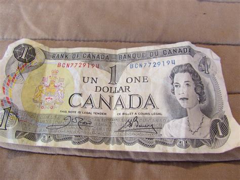Canadian 1 Dollar Bill 1973 Schmalz Auctions