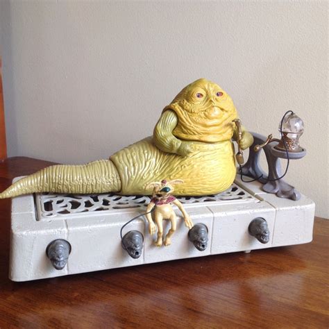 The Classic Jabba The Hutt Playset Action Figure With Salacious