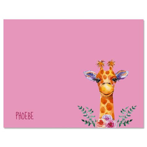 Check spelling or type a new query. Mini Giraffe Note Cards | Fine Stationery