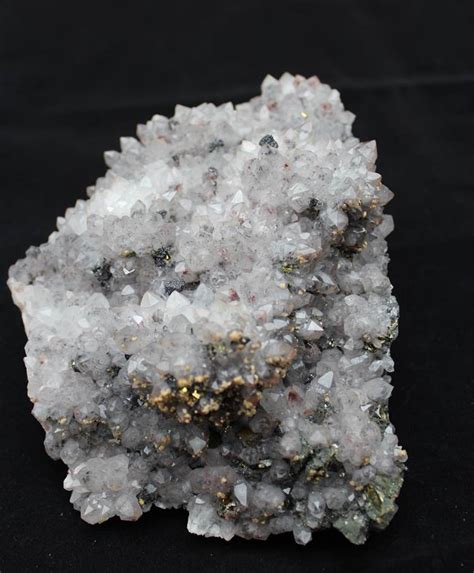 Quartz And Chalcopyrite Crystal Mineral Specimen Celestial Earth Minerals