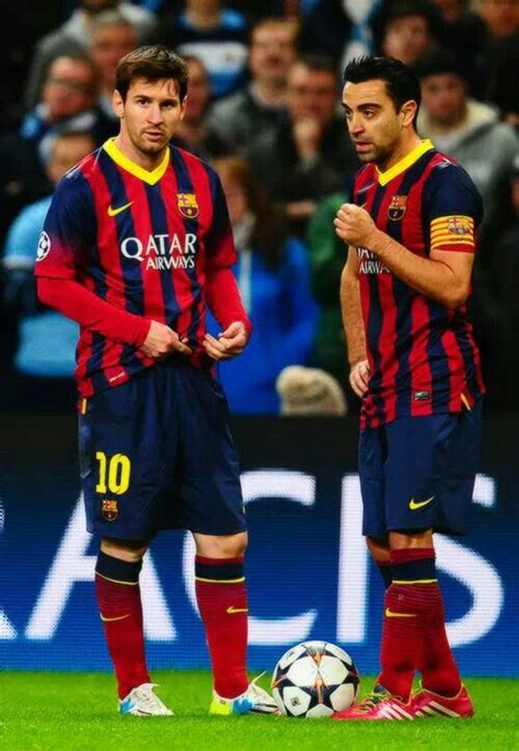 Lionel Messi And Xavi Hernandez The 10 Best Pics Of